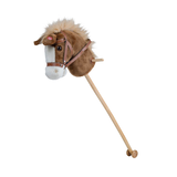 Artikelbild 1 für HAPPY PEOPLE® Steckenpferd braun, weiß, 1 St., Artikelnummer 546982