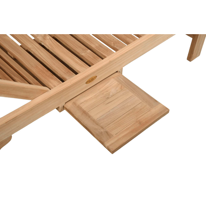 Artikelbild 4 für Garden Pleasure Sonnenliege SOLO braun Holz, Artikelnummer 707651