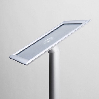 Artikelbild 3 für Showdown® Displays Infoständer silber DIN A4 30,0 x 29,2 x 108,0 cm, 1 St., Artikelnummer 893735