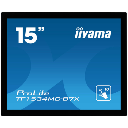 Artikelbild 2 für iiyama ProLite TF1534MC-B7X LED-Touch-Display, schwarz, 38,0 cm (15,0 Zoll), Artikelnummer 551386
