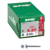 Artikelbild 1 für SPAX® Universalschrauben Z2 Halbrundkopf WIROX 0231010500205 5 mm x 20 mm, 1.000 St., Artikelnummer 394761