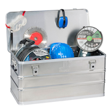 Artikelbild 1 für Allit AluPlus Alubox 90,0 l grau 78,0 x 38,5 x 37,5 cm, 1 St., Artikelnummer 837171