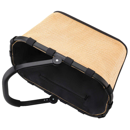 Artikelbild 4 für reisenthel® Einkaufskorb carrybag frame raffia black Kunstfaser raffia black, Artikelnummer 481228