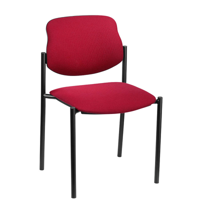Artikelbild 2 für Nowy Styl Besucherstühle Styl STYL BLACK C29 4ER bordeaux Stoff, 4 St., Artikelnummer 260385