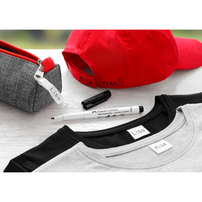 Artikelbild 4 für FABER-CASTELL Textilmarker schwarz 1,0 mm, 1 St., Artikelnummer 370504