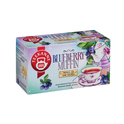 Artikelbild für TEEKANNE BLUEBERRY MUFFIN Tee 18 Portionen, Artikelnummer 330403