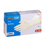 Artikelbild 1 für HYGOSTAR unisex Einmalhandschuhe SKIN weiß Größe S, 100 St., Artikelnummer 597815