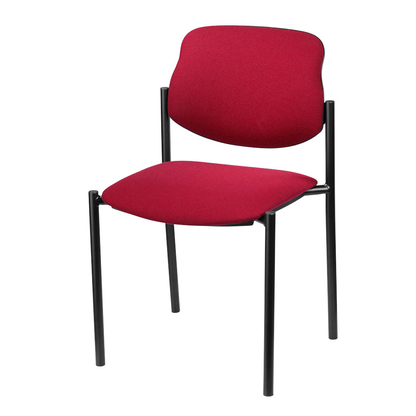 Artikelbild 4 für Nowy Styl Besucherstühle Styl STYL BLACK C29 4ER bordeaux Stoff, 4 St., Artikelnummer 260385