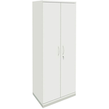 Artikelbild 1 für fm Aktenschrank fastline, 4260672330263 weiß 4 Fachböden 80,0 x 44,2 x 186,9 cm, Artikelnummer 100962
