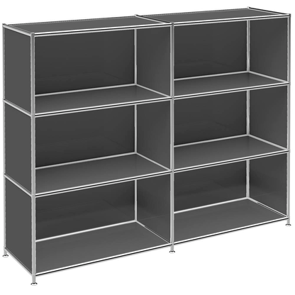 Artikelbild für viasit Aktenregal System4 anthrazit 152,9 x 40,4 x 118,2 cm, 1 St., Artikelnummer 275703