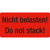Artikelbild 1 für EICHNER Warnetiketten rot »Nicht belasten!« 100,0 x 50,0 mm, 250 Etiketten , Artikelnummer 486557