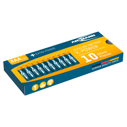 Artikelbild 3 für ANSMANN Batterien X-POWER Alkali-Mangan Micro AAA 1,5 V, 10 St., Artikelnummer 647554