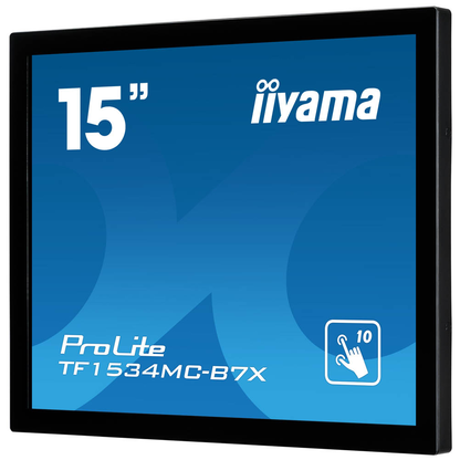 Artikelbild 6 für iiyama ProLite TF1534MC-B7X LED-Touch-Display, schwarz, 38,0 cm (15,0 Zoll), Artikelnummer 551386