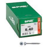 Artikelbild 1 für SPAX® Universalschrauben T20 Senkkopf WIROX 0191010500405 5 mm x 40 mm, 500 St., Artikelnummer 395378