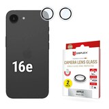 Artikelbild 1 für DISPLEX® Camera Lens Glass Kamera-Schutzgläser für Apple iPhone 16e, 2 St., Artikelnummer 700629