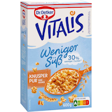 Artikelbild 1 für Dr. Oetker Vitalis Knusper Pur weniger süß Müsli 600,0 g, 1 St., Artikelnummer 264159