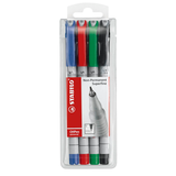 Artikelbild 1 für STABILO OHPen universal Folienstifte-Set farbsortiert non-permanent, 4 St., Artikelnummer 328000
