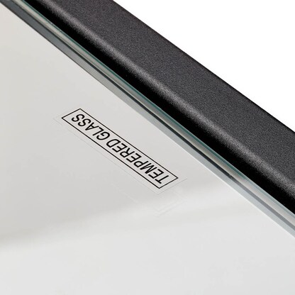 Artikelbild 9 für relaxdays Konsolentisch schwarz/transparent 110,0 x 30,0 x 70,0 cm, 1 St., Artikelnummer 520161