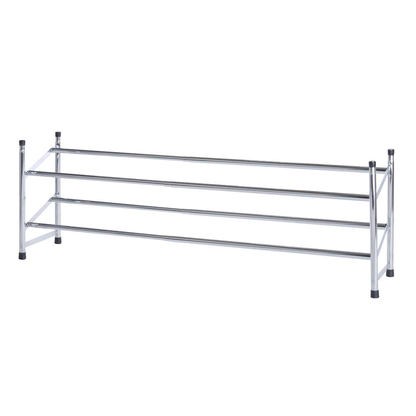 Artikelbild 2 für WENKO Teleskop-Schuhregal chrom 62,0 - 115,0 x 23,0 x 35,0 cm, 1 St., Artikelnummer 532186