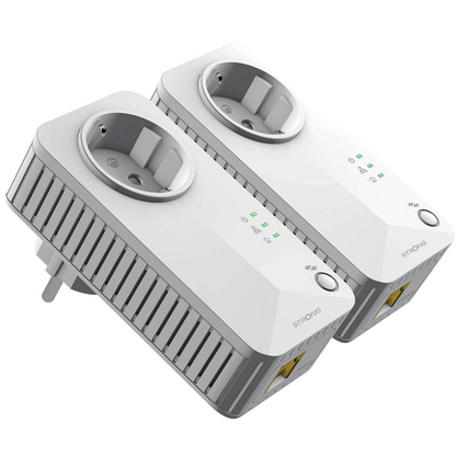 Artikelbild 2 für STRONG 600 Duo EU V2 Powerline-Adapter-Set, 1 St., Artikelnummer 256638