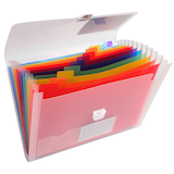 Artikelbild 1 für Exacompta Fächermappe Crystal 13 Fächer transparent, 1 St., Artikelnummer 680916