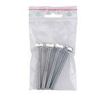 Artikelbild 1 für Druckverschlussbeutel 50 µm 12,0 x 17,0 cm, mit Euroloch, 100 St., Artikelnummer 647990