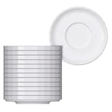 Artikelbild 1 für BAUSCHER Untertassen EDGE weiß Ø 13,0 cm, 12 St., Artikelnummer 819462