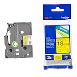 Artikelbild 1 für brother Schriftband TZe-641 TZE641, 18 mm, schwarz auf gelb, 1 St., Artikelnummer 653477