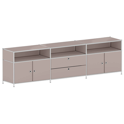 Artikelbild für viasit Sideboard System4, 496622 taupe 227,9 x 40,4 x 62,0 cm, 1 St., Artikelnummer 502007