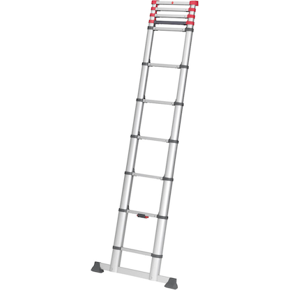Artikelbild für Hailo Teleskopleiter FLEXLINE silber 11 Sprossen, H: 322,0 cm, Artikelnummer 364493