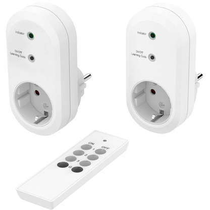 Artikelbild für hama Funk-Steckdosenadapter-Set, 1 St., Artikelnummer 840344