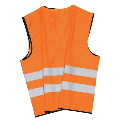 Artikelbild 2 für unisex Warnweste neonorange Einheitsgröße, Artikelnummer 316612