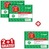 Artikelbild 1 für 2 + 1 GRATIS: SIGEL Quittungen, MwSt. separat ausgewiesen Formularbücher T1178, 2 St. + GRATIS 1 St., Artikelnummer 501926