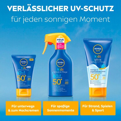 Artikelbild 6 für NIVEA SUN kids Schutz &Pflege Sonnenspray 200,0 ml, Artikelnummer 578079
