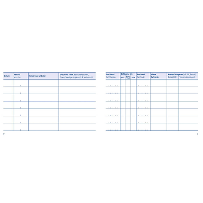 Artikelbild 4 für 4 + 1 GRATIS: AVERY Zweckform Fahrtenbuch, Pkw mit Kraftstoffverbrauch Formularbücher 222-5, 4 St. + GRATIS 1 St., Artikelnummer 298331