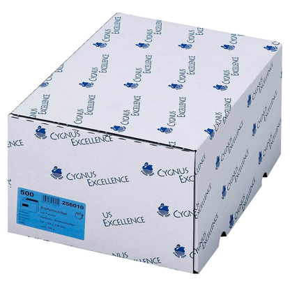 Artikelbild 2 für MAILmedia Briefumschläge Cygnus Excellence® DIN lang+ mit Fenster hochweiß haftklebend 500 St., Artikelnummer 291649