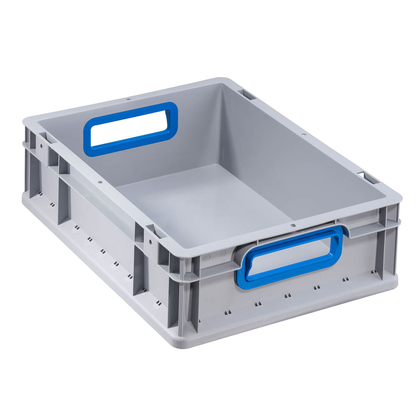 Artikelbild 2 für Allit ProfiPlus Eurobox grau, blau 30,0 x 40,0 x 12,0 cm, 1 St., Artikelnummer 837031