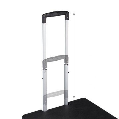 Artikelbild 8 für relaxdays Einkaufstrolley Kunststoff schwarz 45,0 x 38,0 x 99,0 cm, Artikelnummer 361851