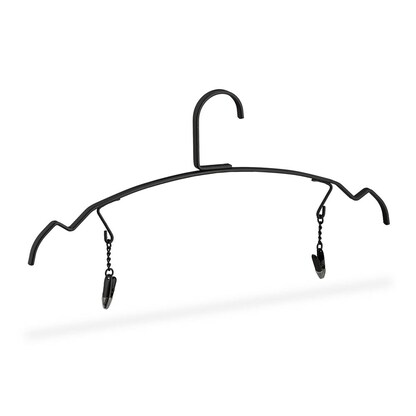 Artikelbild für relaxdays Klammerbügel schwarz, 10 St., Artikelnummer 520603