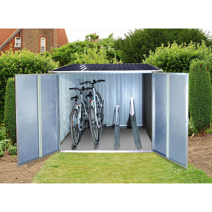 Artikelbild 3 für tepro Fahrradbox, anthrazit/weiß, 1 St., Artikelnummer 329597