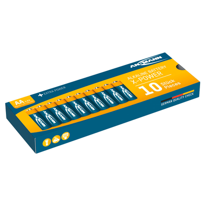 Artikelbild 5 für ANSMANN Batterien X-POWER Alkali-Mangan Mignon AA 1,5 V, 10 St., Artikelnummer 647547
