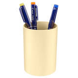 Artikelbild 1 für cep Stiftehalter 500 FIRST hellgelb recycelbares Polystyrol 7,5 x 7,5 x 10,5 cm, Artikelnummer 793579