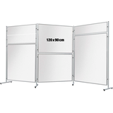 Artikelbild 1 für FRANKEN Trennwand ECO, doppelseitig EL-UTS90, weiß 120,0 x 90,0 cm, 1 St., Artikelnummer 570693