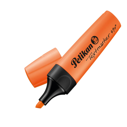 Artikelbild 2 für Pelikan 490 Textmarker orange, 1 St., Artikelnummer 443940