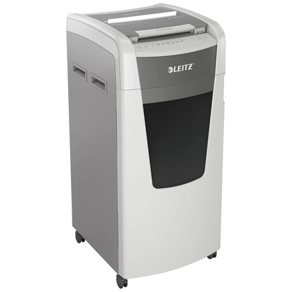 Artikelbild für LEITZ IQ Autofeed Office Pro 600 Aktenvernichter mit Partikelschnitt P-5, 2 x 15 mm, bis 600 Blatt, weiß, Artikelnummer 429813