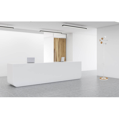 Artikelbild 2 für unilux Kleiderständer BORA BAMBOO weiß Metall 6 Haken 38,0 x 178,0 cm, Artikelnummer 723694