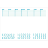 Artikelbild 1 für RNK-Verlag Schreibtischunterlage Office - 2024/2025/2026 weiß Papier 48,0 x 33,0 cm, 30 Blatt, Artikelnummer 335051