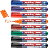 Artikelbild 1 für edding 360 Whiteboard-Marker farbsortiert 1,5 - 3,0 mm, 8 St., Artikelnummer 511166