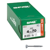 Artikelbild 1 für SPAX® Universalschrauben T20 Senkkopf WIROX 0191010450705 4,5 mm x 70 mm, 500 St., Artikelnummer 395618