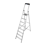 Artikelbild 1 für KRAUSE Stehleiter einseitig MONTO Safety silber 8 Stufen, H: 255,0 cm, Artikelnummer 568737